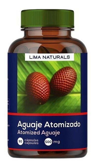 CÁPSULAS LIMA NATURALS AGUAJE ATOMIZADO COMPRIMIDOS 90 UNIDADES