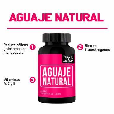 PACK LIMA NATURALS COLÁGENO AGUAJE Y BIOTINA 100 CÁPSULAS + AGUAJE NATURAL 100 CÁPSULAS - 3