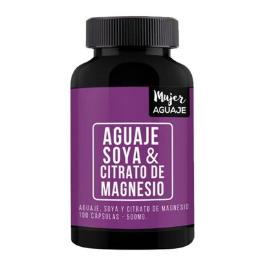 CÁPSULAS MUJER AGUAJE AGUAJE SOYA Y MAGNESIO COMPRIMIDOS 100 UNIDADES