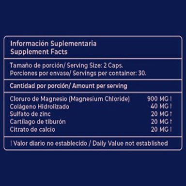 PACK LIMA NATURALS COMPRIMIDOS CLORURO DE MAGNESIO 60 CÁPSULAS + MACA NEGRA 100 CÁPSULAS MACA WORKS - 4