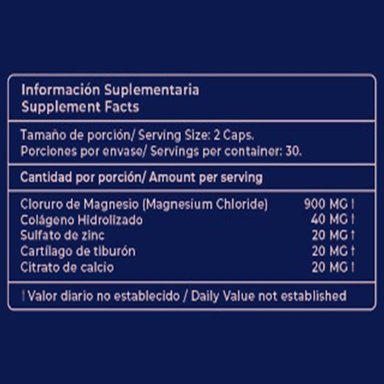 CÁPSULAS LIMA NATURALS CLORURO DE MAGNESIO COMPRIMIDOS PACK 03 FRASCOS DE 60 UNIDADES - 3