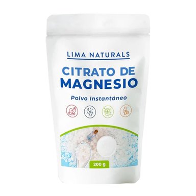 CITRATO DE MAGNESIO LIMA NATURALS POLVO 1 DOYPACK 200 G