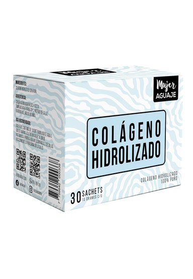 COLÁGENO MUJER AGUAJE HIDROLIZADO POLVO CAJA 30 SACHETS DE 10 GRAMOS