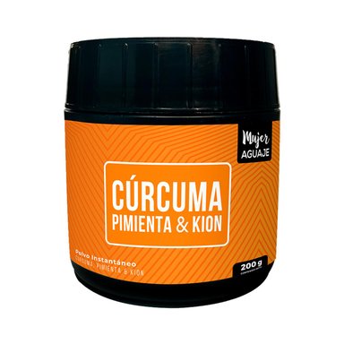 CÚRCUMA, PIMIENTA Y KION MUJER AGUAJE 200 G