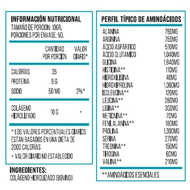 PACK 3 LIMA NATURALS POLVO 500 G POR POMO COLAGENO HIDROLIZADO SIN SABOR - 2