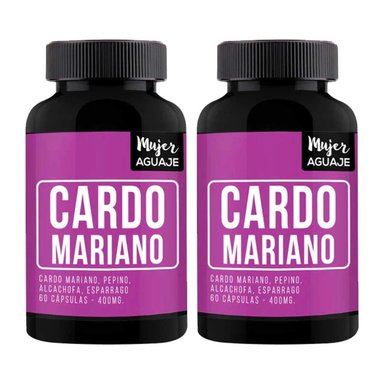 CÁPSULAS MUJER AGUAJE CARDO MARIANO COMPRIMIDOS 400 MG PACK 2