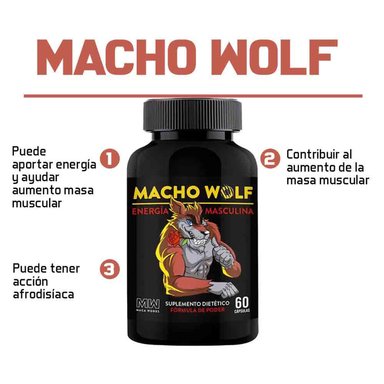 SUPLEMENTO MUJER AGUAJE OMEGA POWER 60 CÁPSULAS + MACHO WOLF 60 CÁPSULAS MACA WORKS - 3
