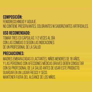 SUPLEMENTO MUJER AGUAJE CITRATO MAGNESIO 60 CÁPSULAS + FENOGRECO HINOJO Y AGUAJE CÁPSULAS - 5