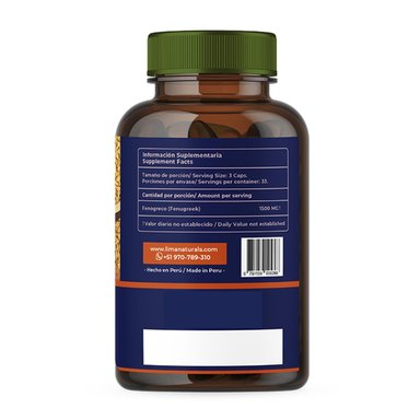 SUPLEMENTO LIMA NATURALS COLAGENO HIDROLIZADO CAJA 30 SACHETS + FENOGRECO 100 CÁPSULAS - 5