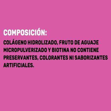 SUPLEMENTO MUJER AGUAJE COLÁGENO AGUAJE Y BIOTINA CAJA 30 SACHETS 10 G C/U - 3
