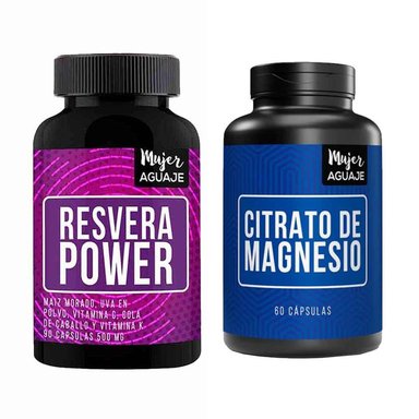 RESVERA POWER CÁPSULAS + CITRATO DE MAGNESIO CÁPSULAS