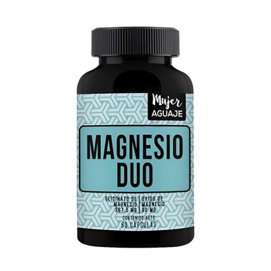 MAGNESIO DUO 60 CÁPSULAS MUJER AGUAJE