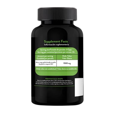 OMEGA 3 + MACA NEGRA CÁPSULAS MACA WORKS - 4