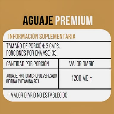 OMEGA 3 + AGUAJE PREMIUM CÁPSULAS MUJER AGUAJE - 4