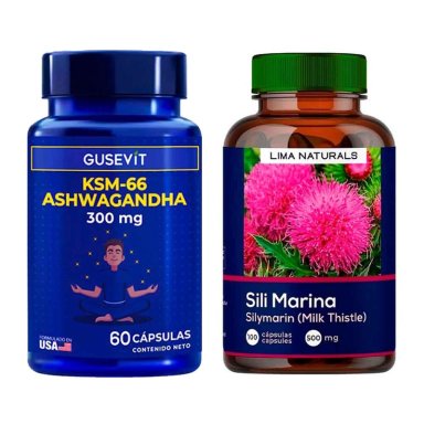ASHWAGANDHA + SILIMARINA LIMA NATURALS