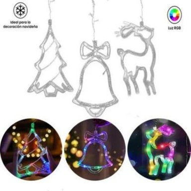 LUCES NAVIDAD MULTICOLOR LUZ LED