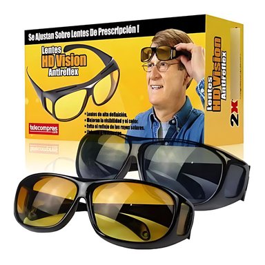 LENTES DE SOL POLARIZADOS + VISIÓN NOCTURNA PARA CONDUCIR