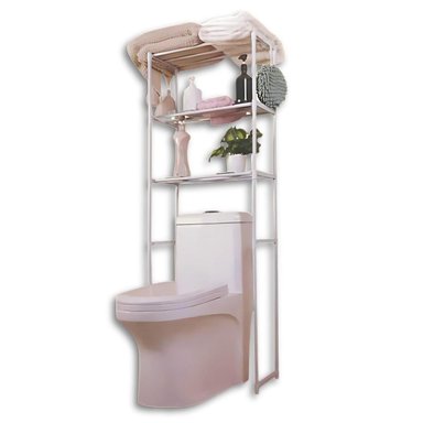 ESTANTE ORGANIZADOR MULTIUSOS PARA LAVADORA BAÑO DE 3 NIVELES 150X54X24CM