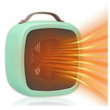 MINI CALEFACTOR PORTÁTIL ELÉCTRICO DE 500W CALENTADOR ESTILO MODERNO TAMAÑO M
