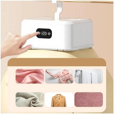SECADOR DE ROPA ELÉCTRICO PORTÁTIL PLEGABLE MULTIFUNCIONAL DE 600W - 4