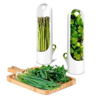 CONSERVADOR DE HIERBAS VERDURAS FRESCAS MAS TIEMPO HERB SAVER