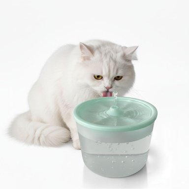 BEBEDERO CON FUENTE DE AGUA ELÉCTRICO PARA MASCOTAS GATO PERRO TAMAÑO M