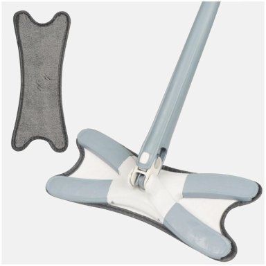 TRAPEADOR TIPO X 360° DE MICROFIBRA SUPER ABSORBENTE EXPRIME SIN CONTACTO - 3