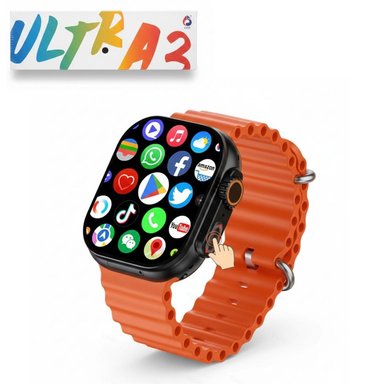 SMARTWATCH ULTRA 3 LSSD CON LLAMADAS BLUETOOTH MULTIFUNCIONAL + 2 CORREAS