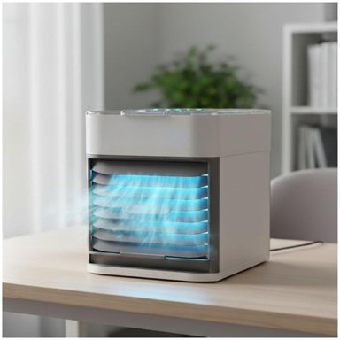 VENTILADOR ENFRIADOR PORTÁTIL RECARGABLE MULTIFUNCIONAL ARCTIC AIR ULTRA 3 EN 1