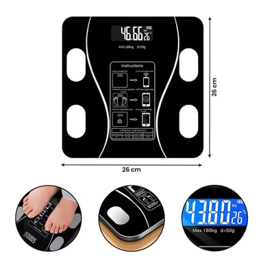 BALANZA DIGITAL BLUETOOTH SMART INTELIGENTE CON APP - 5