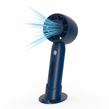 VENTILADOR DE MANO PORTÁTIL T-10 RECARGABLE 2 EN 1 CON SOPORTE PARA CELULAR TAMAÑO M