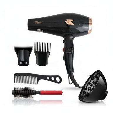 SECADORA DE CABELLO PROFESIONAL 1260 5 EN 1 DE 5000W - 1