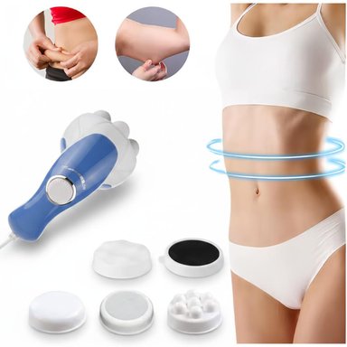 MASAJEADOR CORPORAL ELÉCTRICO 5 EN 1 ANTICELULITIS REDUCTOR DESCONTRACTURANTE RELAJANTE - 1