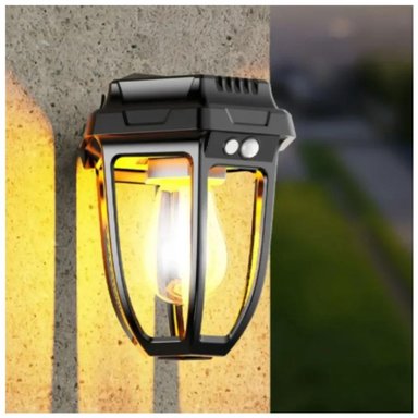LÁMPARA CON PANEL SOLAR TIPO ESTACA LE-LT0021 IMPERMEABLE SENSOR MOVIMIENTO - 3