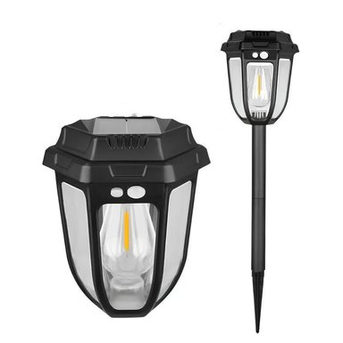 LÁMPARA CON PANEL SOLAR TIPO ESTACA LE-LT0021 IMPERMEABLE SENSOR MOVIMIENTO - 5