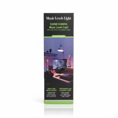 LUZ LED RGB BARRA RITMICA LAMPARA GAMER RECARGABLE - 8