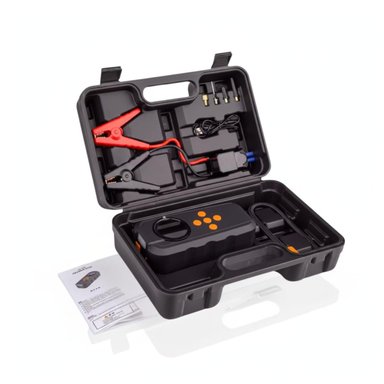 ARRANCADOR DE BATERÍA PARA AUTOS 4 EN 1 MULTIFUNCIÓN COMPRESOR POWER BANK LINTERNA - 7