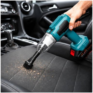 ASPIRADORA INALÁMBRICA AUTO S1 PLUS 200W RECARGABLE FILTRO HEPA BOQUILLAS MULTIFUNCIÓN - 5