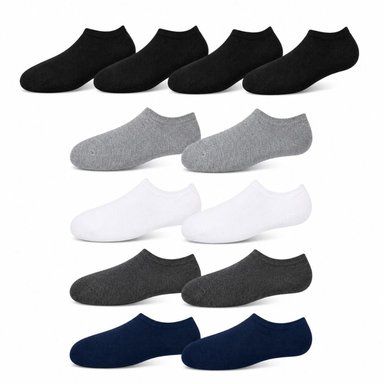 PACK X12 PARES DE MEDIAS TALONERAS PARA HOMBRE TRANSPIRABLES TALLA 40-45 - 5