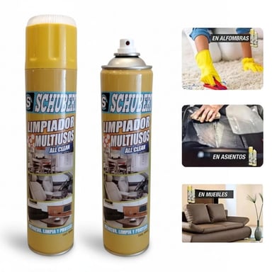 ESPUMA LIMPIADORA MULTIUSOS SCHUBERT 650ML EN SPRAY LIMPIATODO 650ML - 2