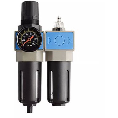 SHAKO FILTRO+REGULADOR+LUBRICADOR (FRL) FRL2 - 1/4' NPT ALUM