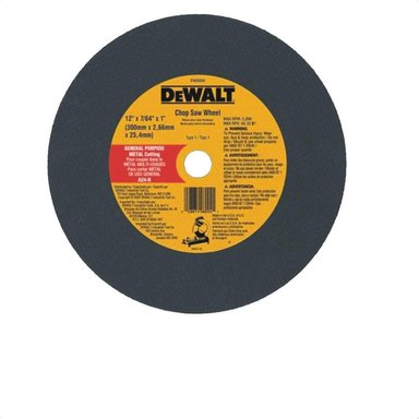 DISCO ABRASIVO TRONZADORA 14' X 7/64' (2.8MM) X 1' - PACK X 5 UND - DEWALT