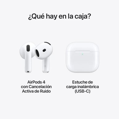 APPLE AIRPODS 4TA GEN ANC - WHITE - 4