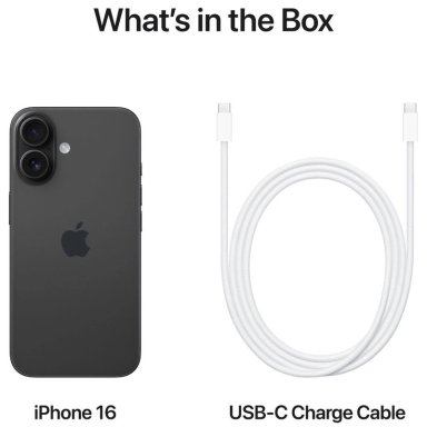 IPHONE 16 128GB SIM FISICO + ESIM - BLACK - 4
