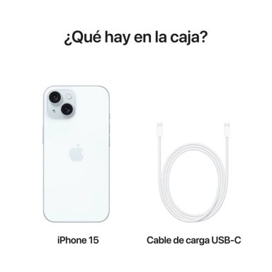 IPHONE 15 128GB SIM FISICO + ESIM - BLUE - 4