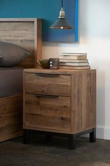 VELADOR R&R MUEBLES MODERNO KARLA 2 CAJONES RRC-112 MARRÓN