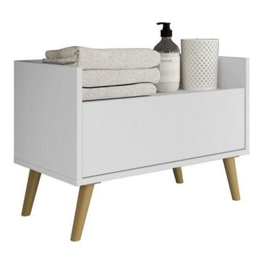 MUEBLE DE BAÑO R&R MUEBLES RRC-126 ORGANIZADOR VINTAGE NEW YORK BLANCO
