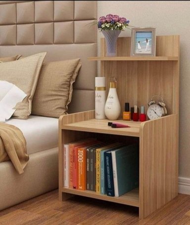 VELADOR R&R MUEBLES MODERNO GIANPIERE RRC-164 MARRÓN CLARO