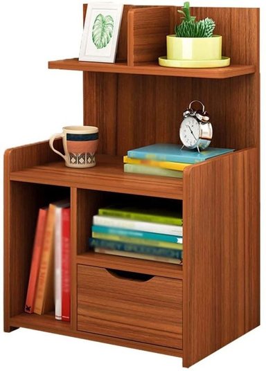 VELADOR R&R MUEBLES MODERNO GIANFRANCO RRC-165 MARRÓN