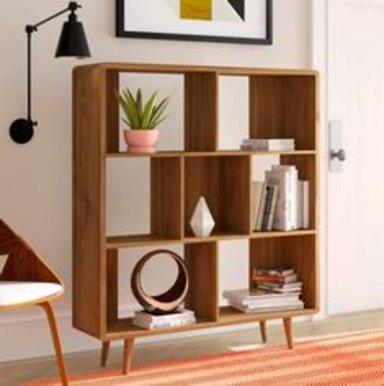 ESTANTE R&R MUEBLES MARRÓN MODERNO JIMENA